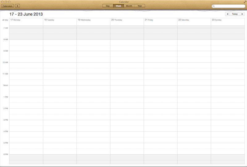 Calendar