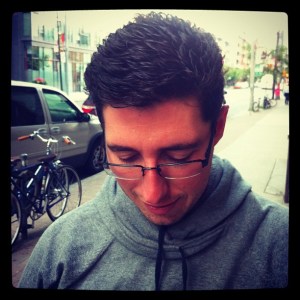 Daniel outside Terroni's