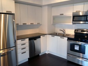 The kitchen in what will hopefully be our new apartment.