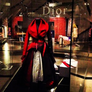 The Dior coat-dress