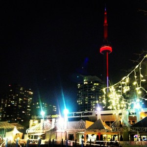 Ice rink at the Harbourfront
