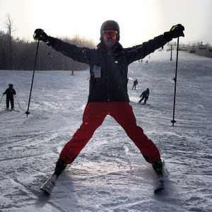 Skiing!
