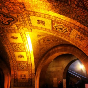 Amazing ceiling in the ROM