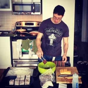 Me making laming tons