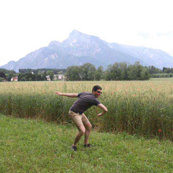 Daniel twirling