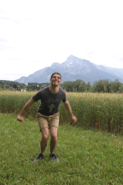 Daniel jumping