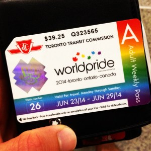 Pride TTC Weekly Pass