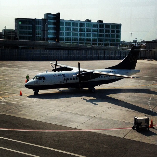 Our plane to Churchill