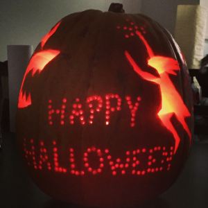 Christine's jack-o-lantern
