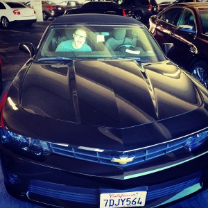 Our car for the weekend.